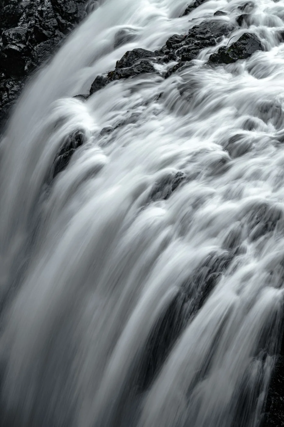 Englishman River Falls long exposure waterfall Vancouver Island BC, By Farhan nature photography